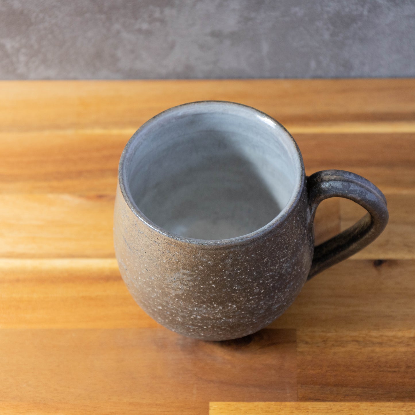 Chunky mug (black and silver)