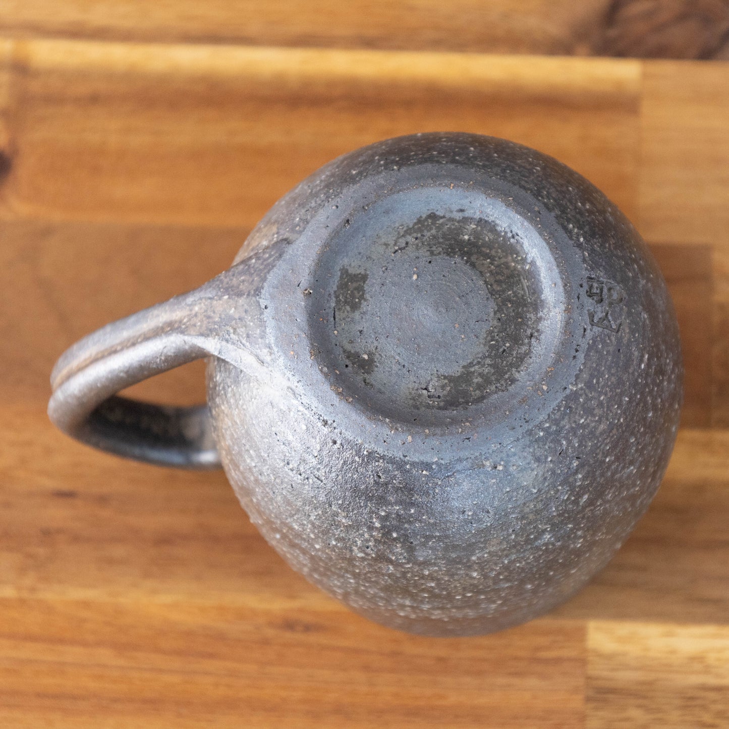 Chunky mug (black and silver)