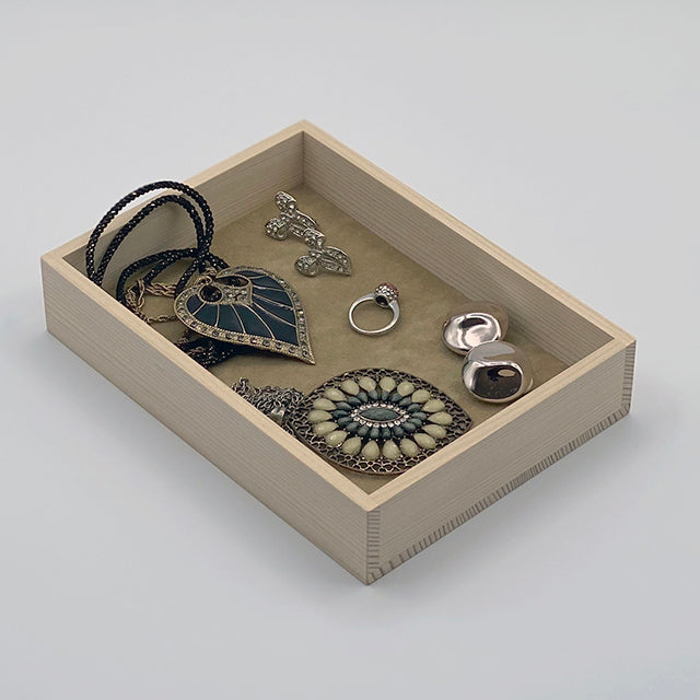 伊勢型紙の文庫箱【メダリオン】京紫