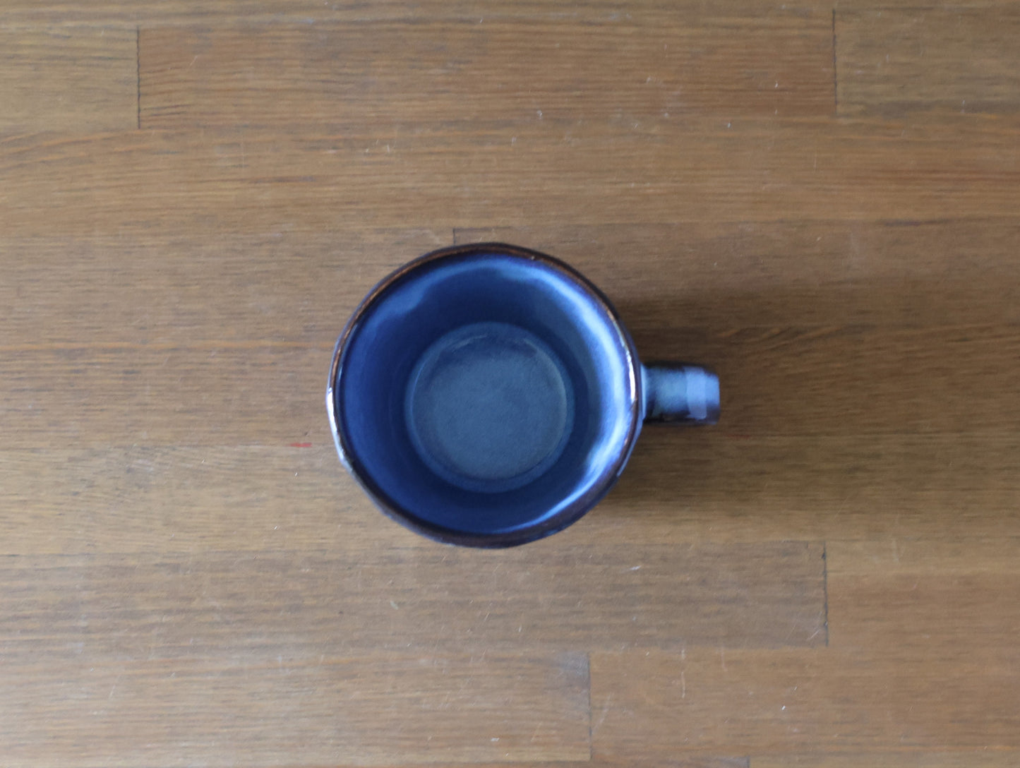 Small beveled cafe au lait cup