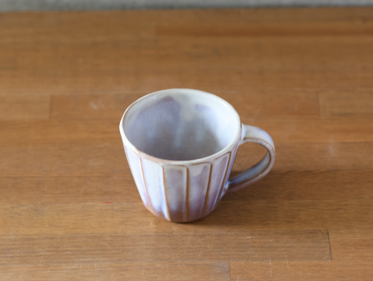 Small beveled cafe au lait cup
