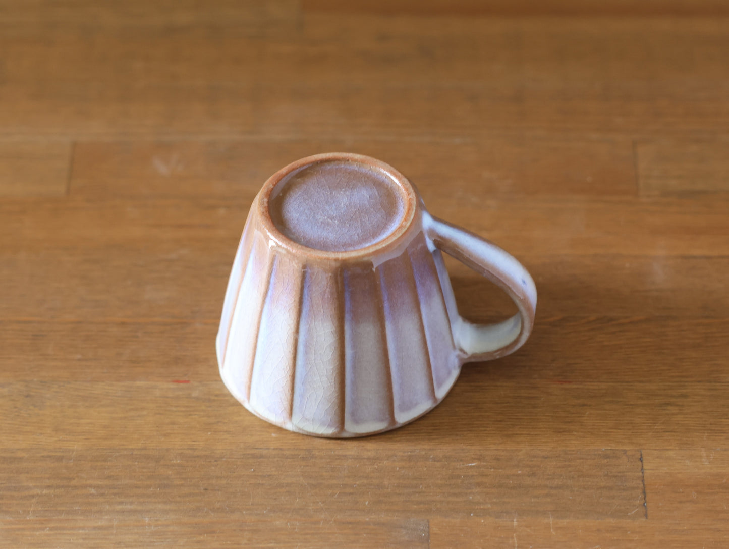 Small beveled cafe au lait cup
